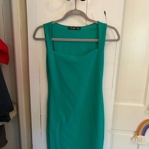 Nasty gal green bodycon dress